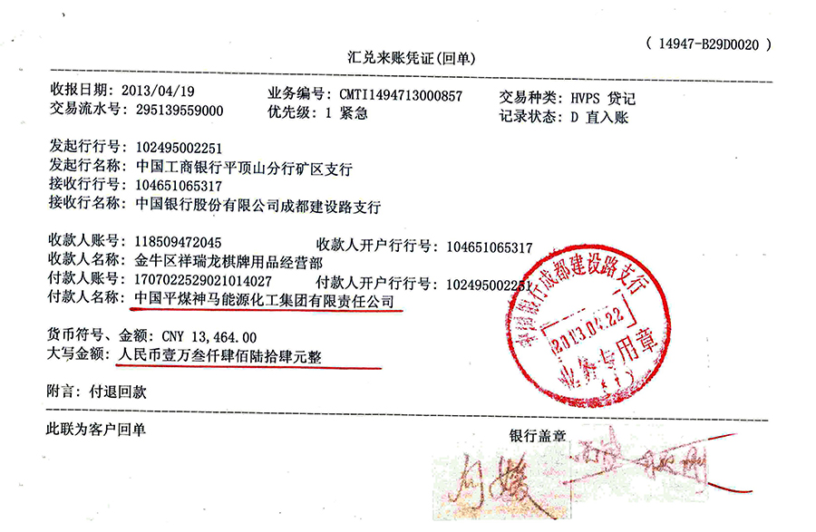 中國平煤神化能源化工集團有限公司